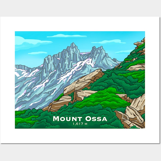 Mount Ossa Wall Art by Senko